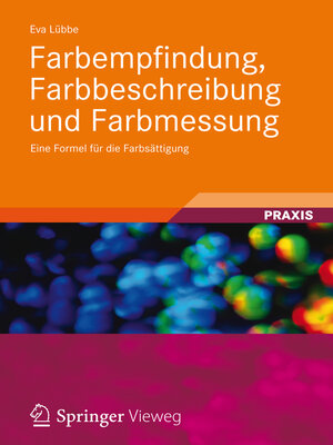 cover image of Farbempfindung, Farbbeschreibung und Farbmessung